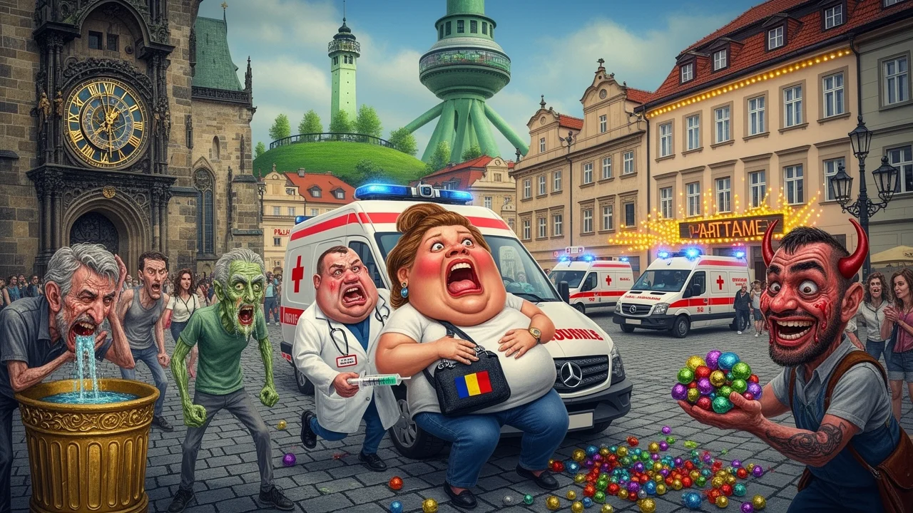 Cover art: Jedovaté bonbony z centra lákají na trip do špitálu