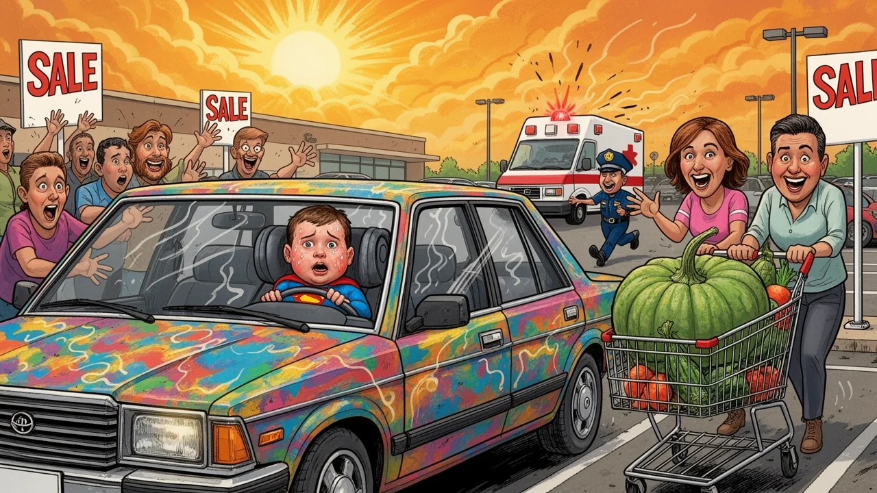 Cover art: Pět minut v krámě a dítě v rozpálené pasti