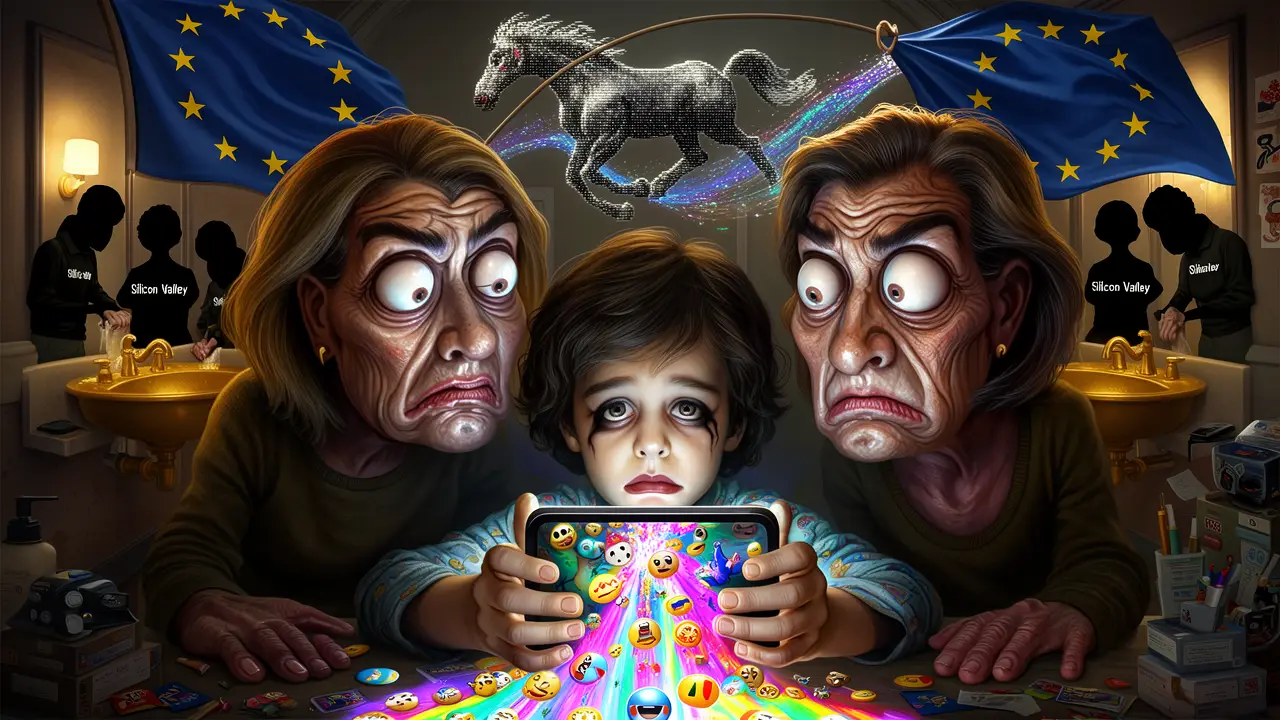 Cover art: Digitální chůva s obuškem