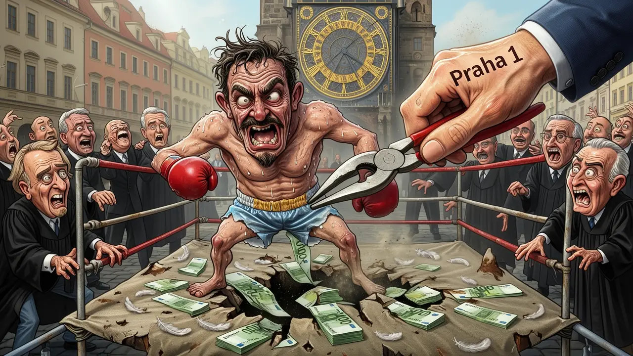 Cover art: Mediální magnát, co konečně poslal drobné na magistrát
