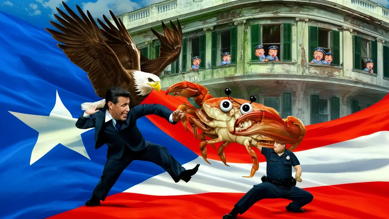 Cover art: Tajné rande jestřába s krabím princem z Havany