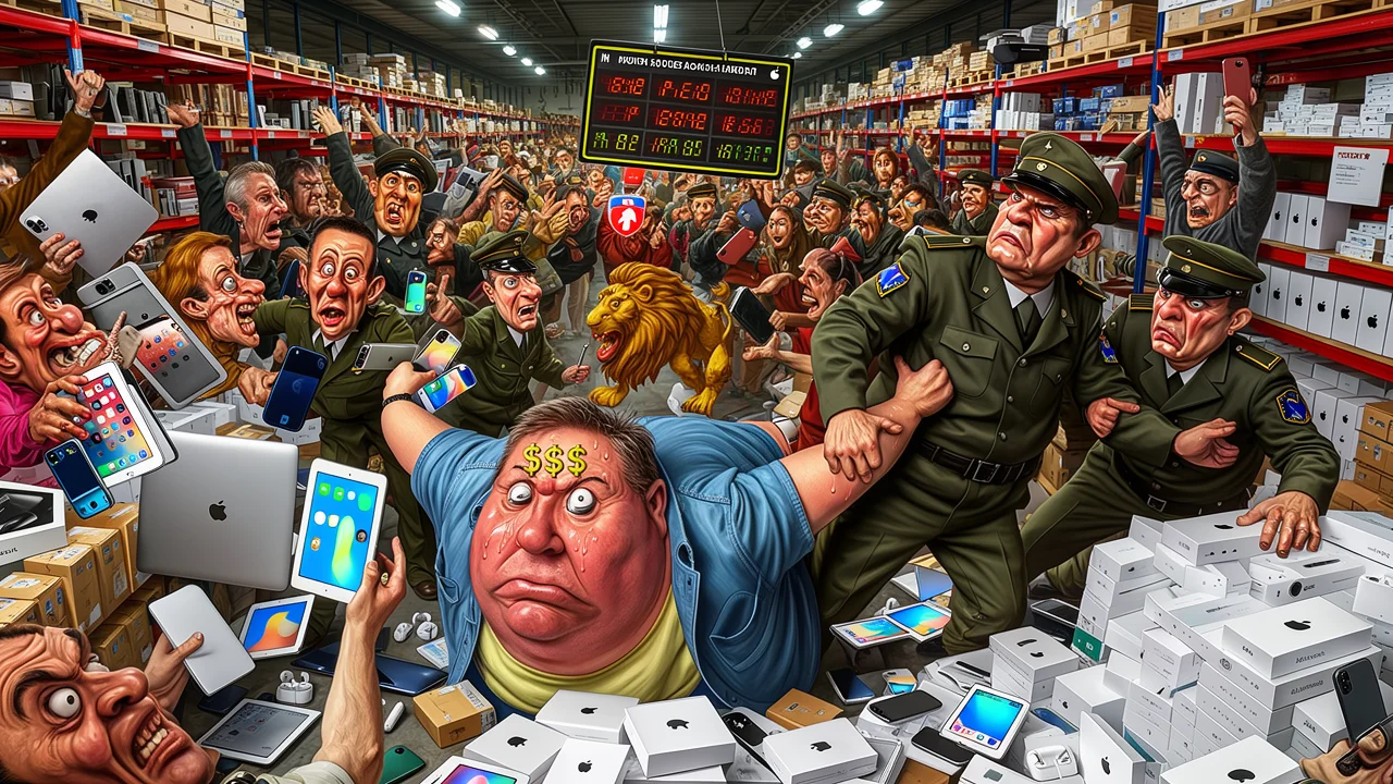 Cover art: Státní e-shop s luxusem za cizí daňové dluhy