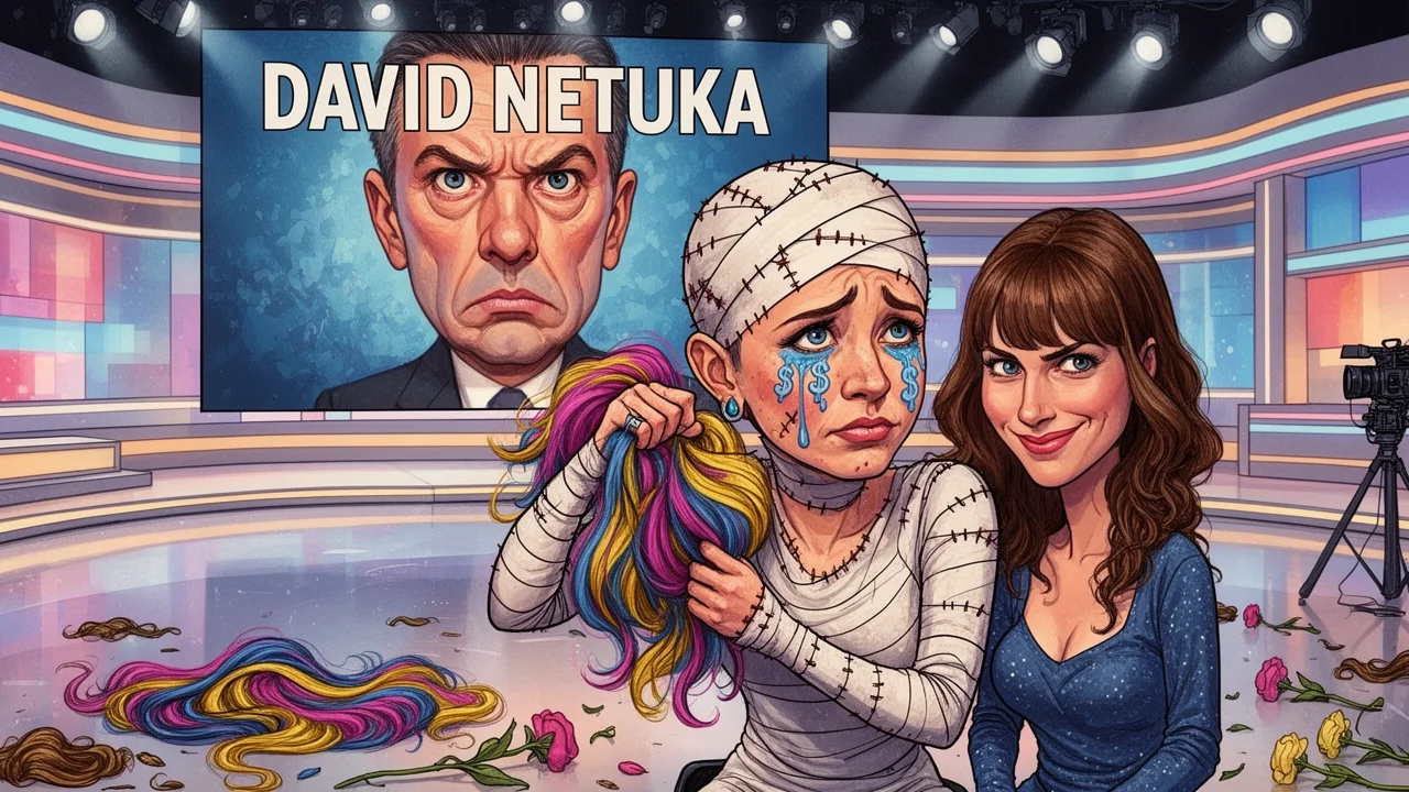 Cover art: Holá pravda v přímém televizním přenosu