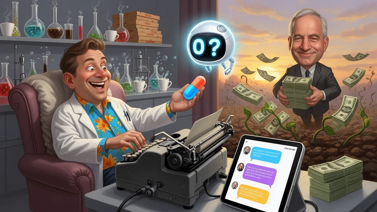 Cover art: Recept na nesmrtelnost teď najdeš přes obyčejný chat