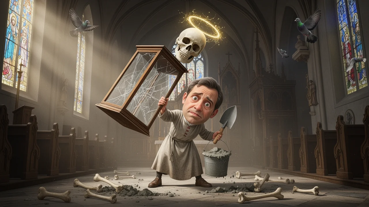 Cover art: Zalil lebku do betonu pro její věčný klid