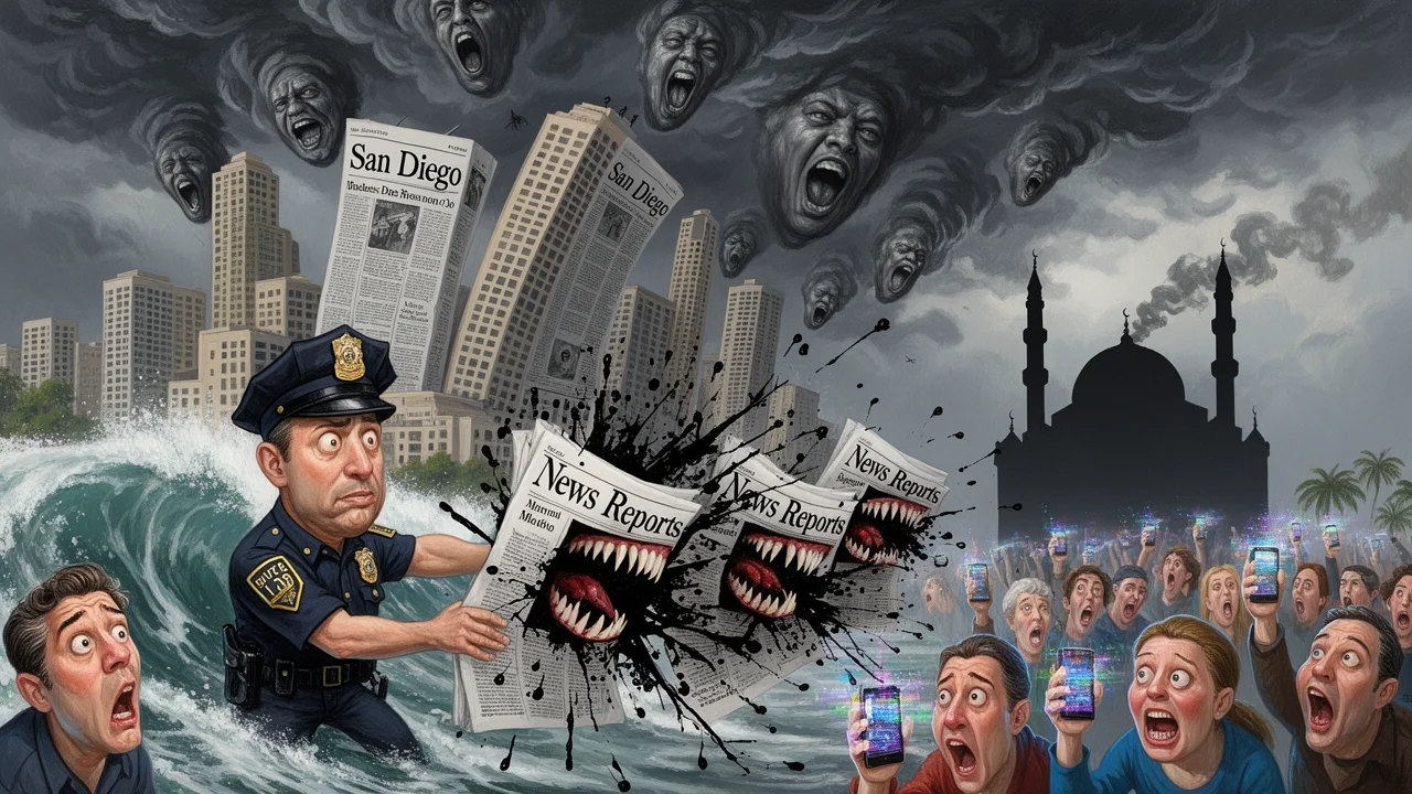 Cover art: Zpráva ze San Diega, kde je vše pod kontrolou