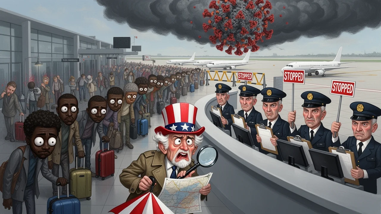 Cover art: Panika za oceánem aneb jak Amerika zavřela hranice