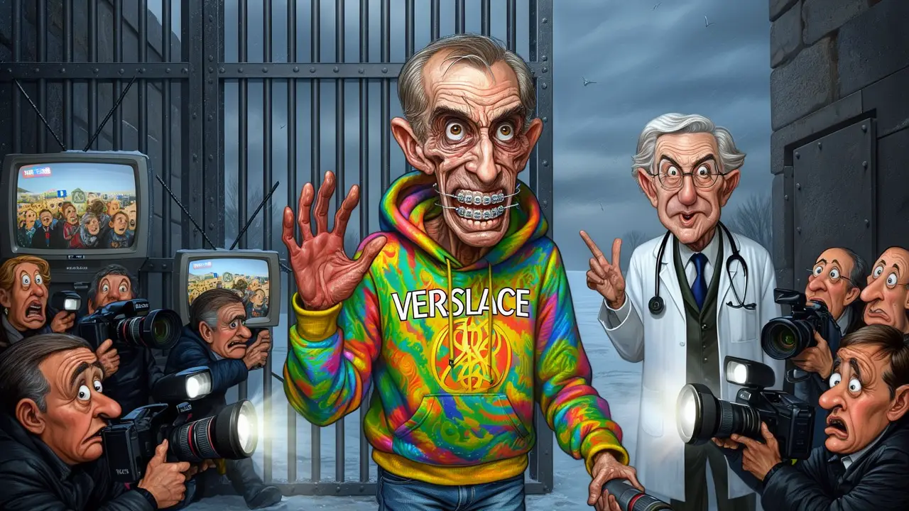 Cover art: Versace za mřížemi