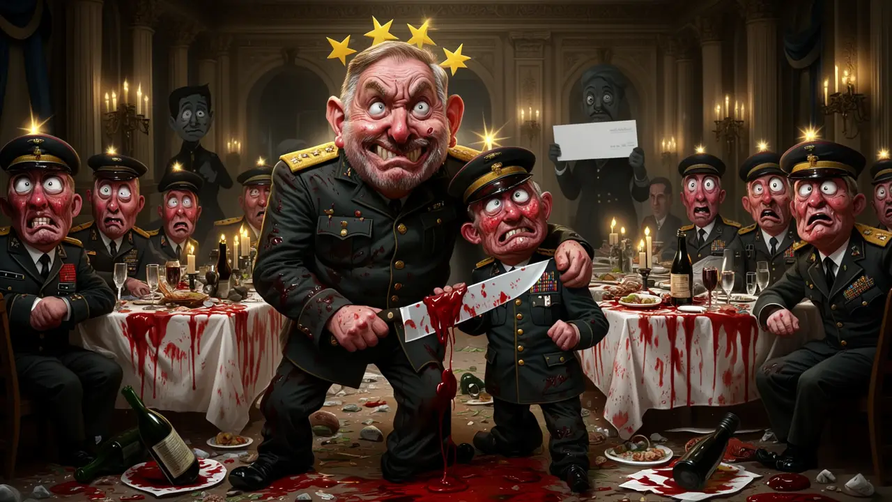 Cover art: Krvavý účet za večírek