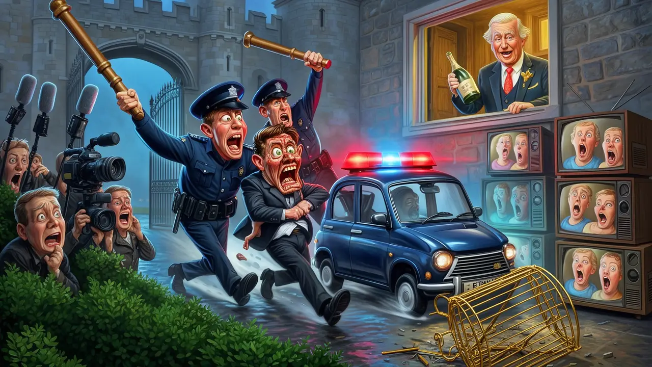 Cover art: Černá ovce, co nechtěla pustit klíče od hradu