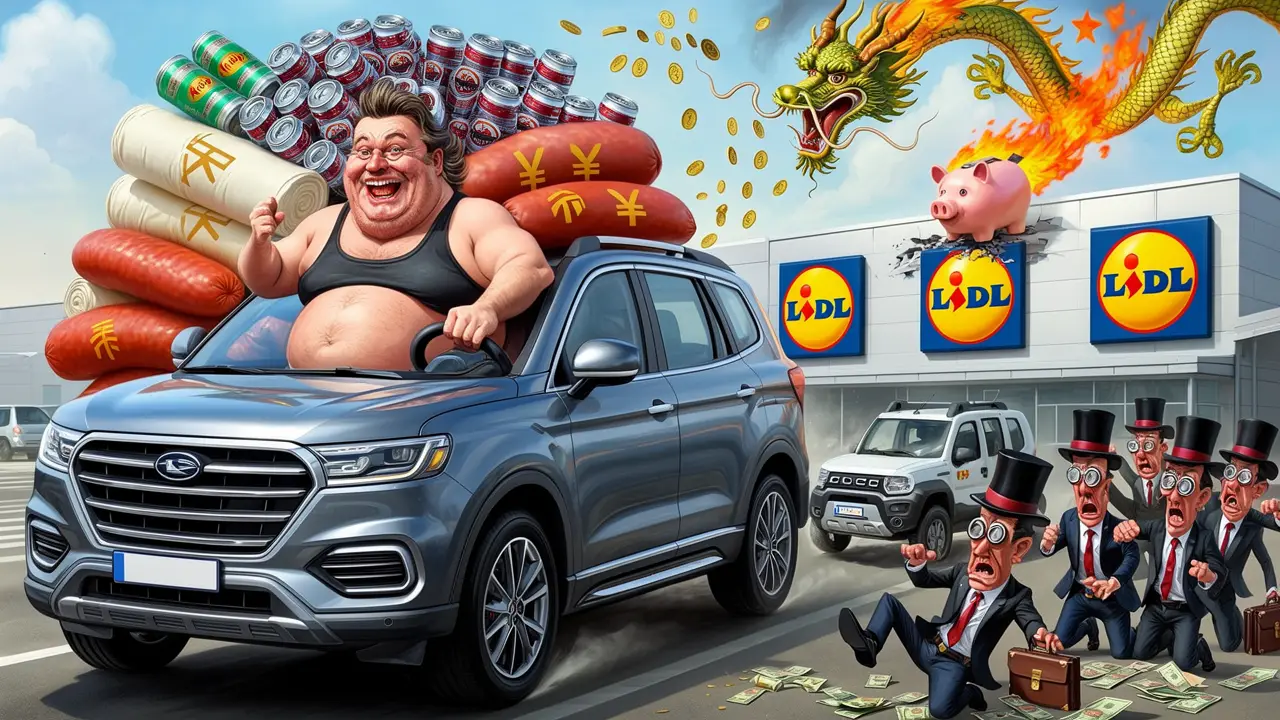 Cover art: Čínský drak v garáži, který sežral konkurenci k svačině
