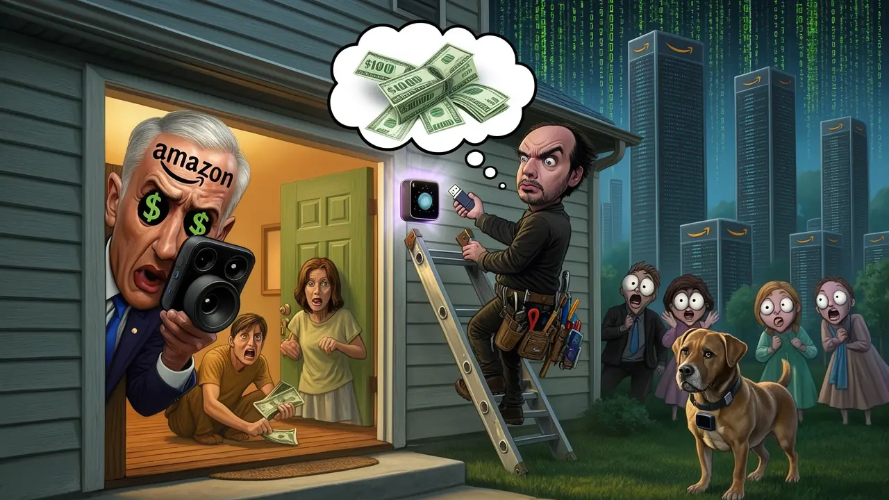 Cover art: Deset tisíc dolarů pro toho, kdo naučí chytrý zvonek