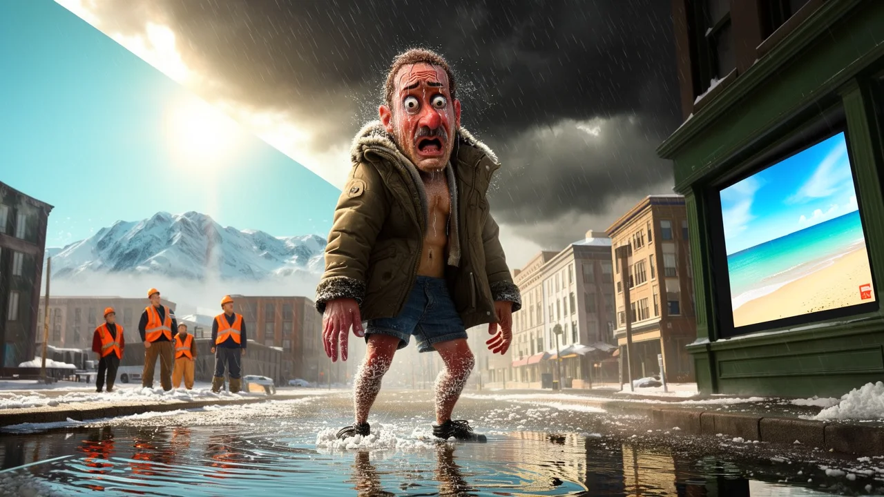Cover art: Slunce v pondělí a deštivá deka na víkend