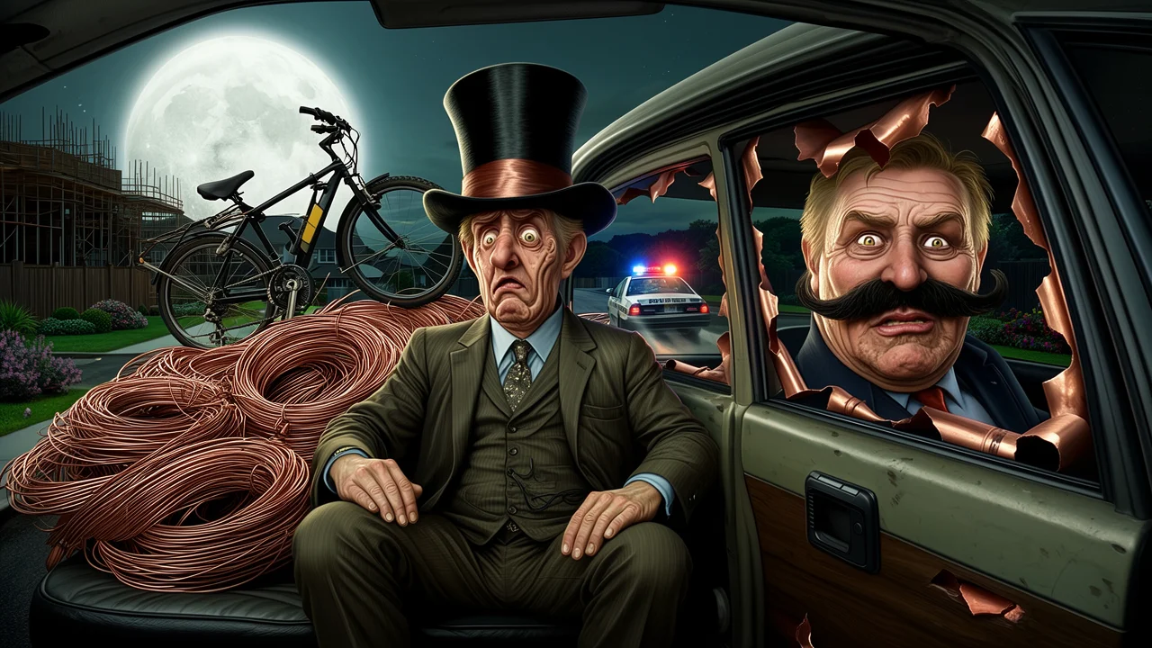 Cover art: Pan zloděj si volal taxi na každou šichtu