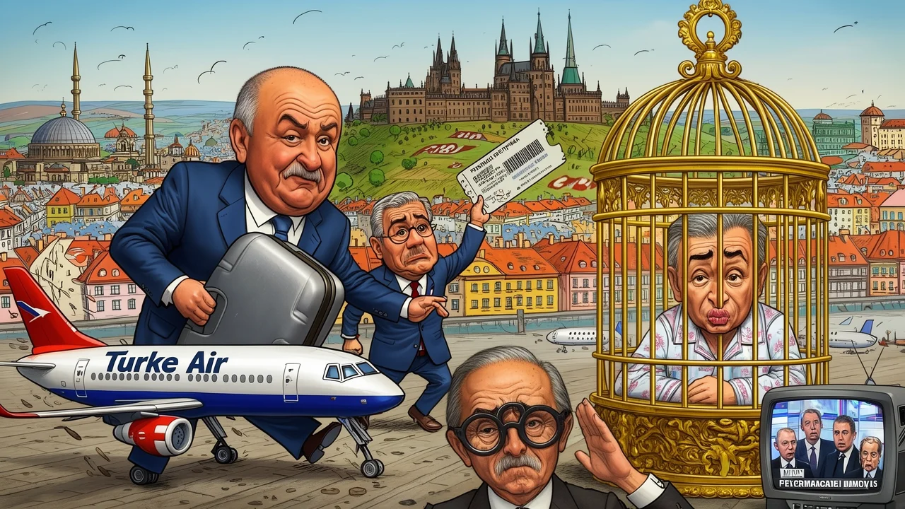 Cover art: Zaracha na Hradě: Pan prezident letos k moři nepoletí