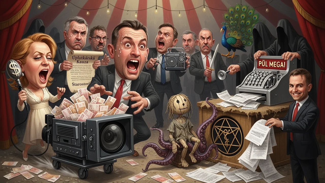 Cover art: Demokracie na prodej za cenu jednoho nedoplatku