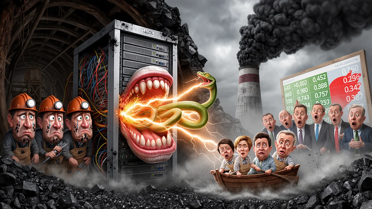 Cover art: Umělý mozek sežral turbíny a my dál pálíme uhlí
