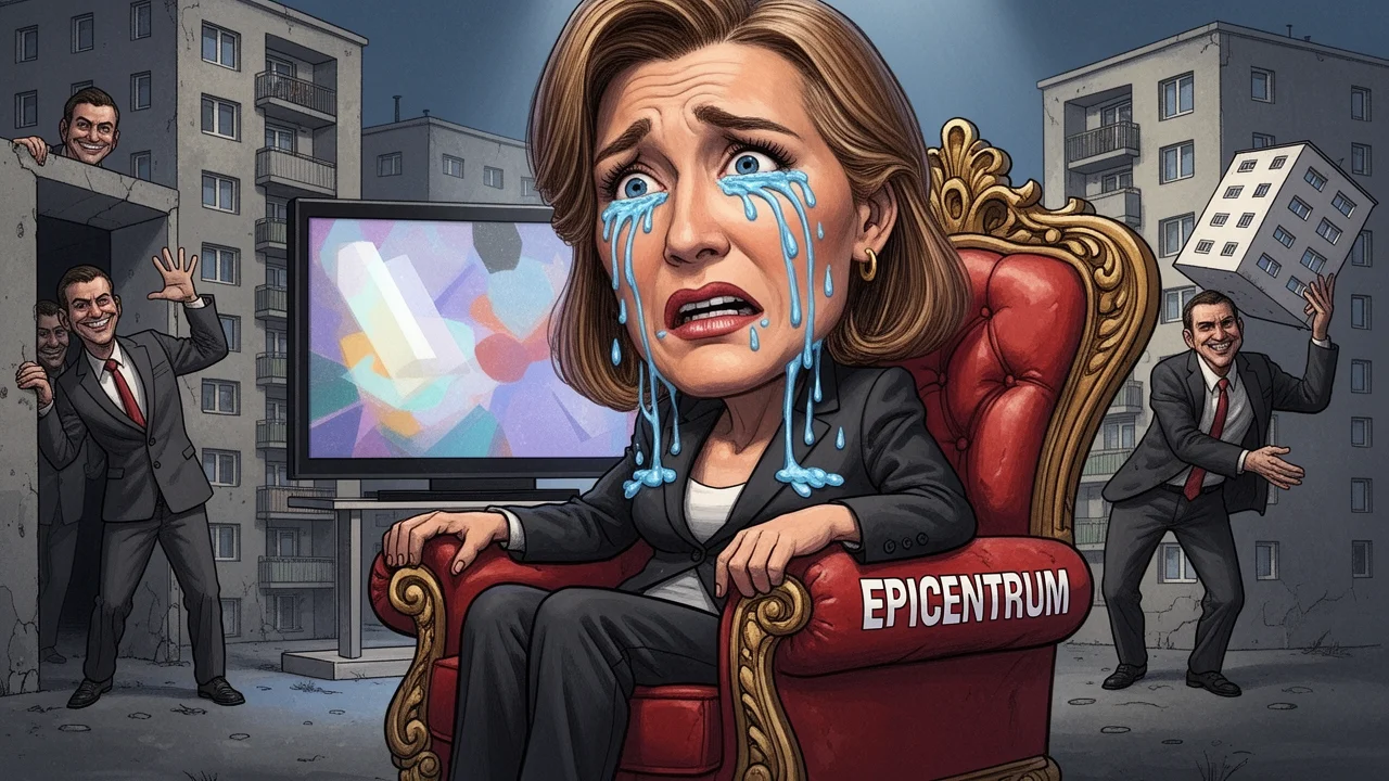Cover art: Slzavé údolí zachrání politické křeslo