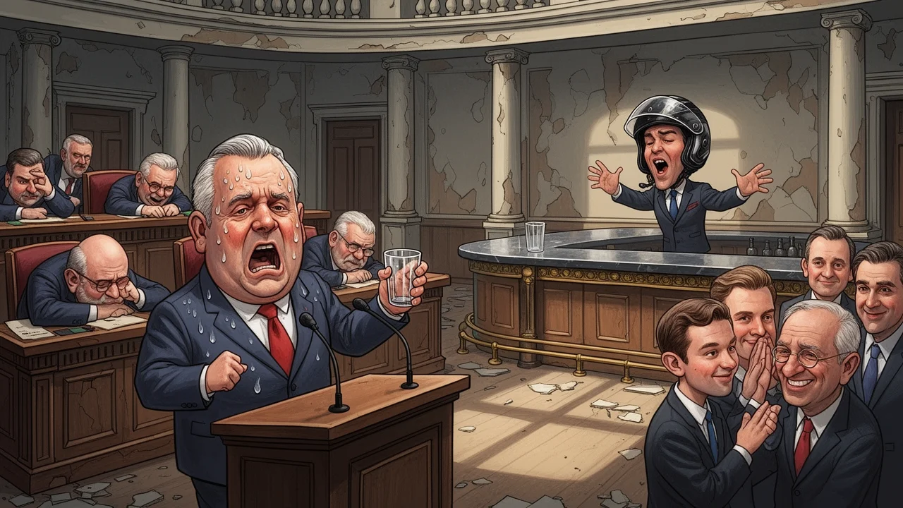 Cover art: Střízlivý politik je jako ryba na poušti