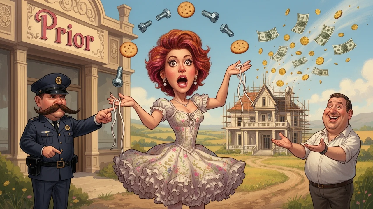 Cover art: Jak loupit v Prioru a splácet tři hypotéky