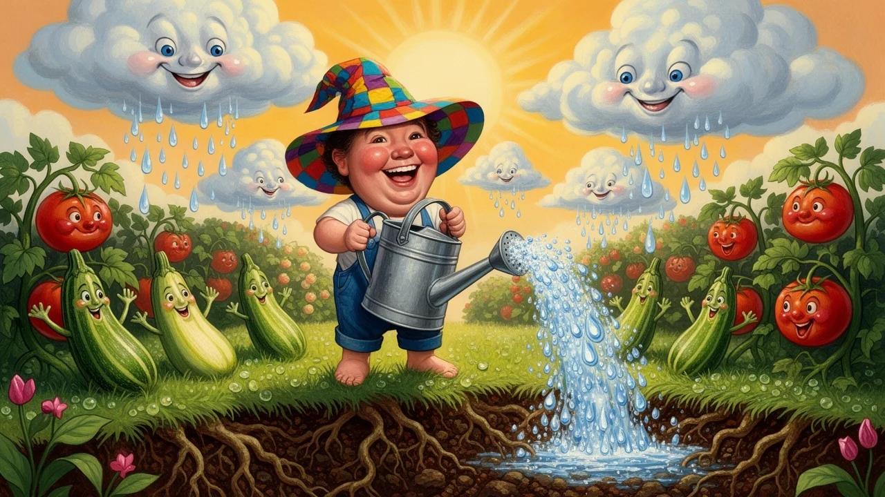 Cover art: Sazenice vlahý déšť už netrpělivě vyhlížejí