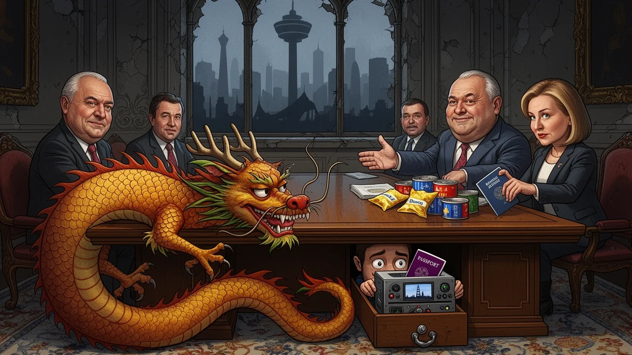 Cover art: Americký diktafon s vůní čínské rozvědky na vládním stole