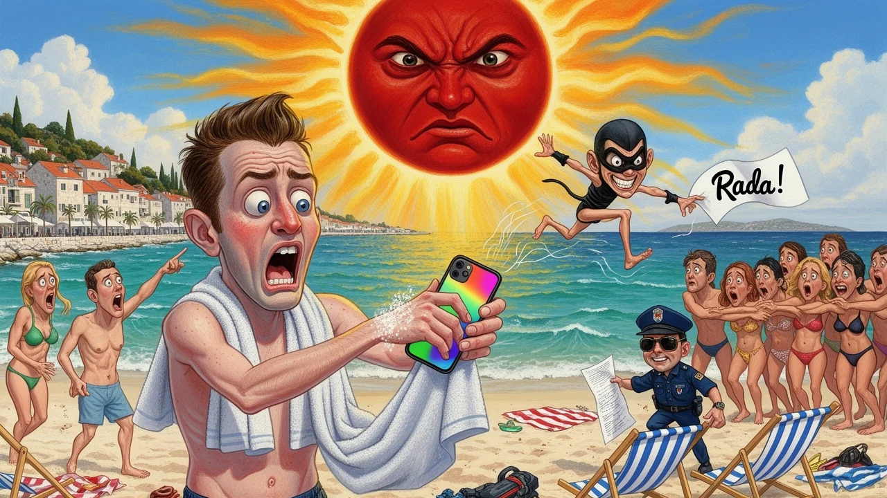 Cover art: Azurový Jadran a peněženka, co vzala kramáre