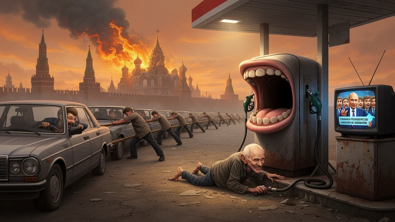 Cover art: Ropná velmoc bez benzinu a život za třicet litrů