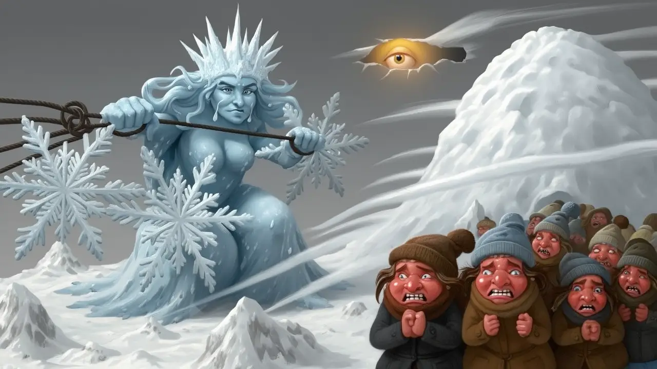 Cover art: Mrazivý valčík pod jasnou oblohou