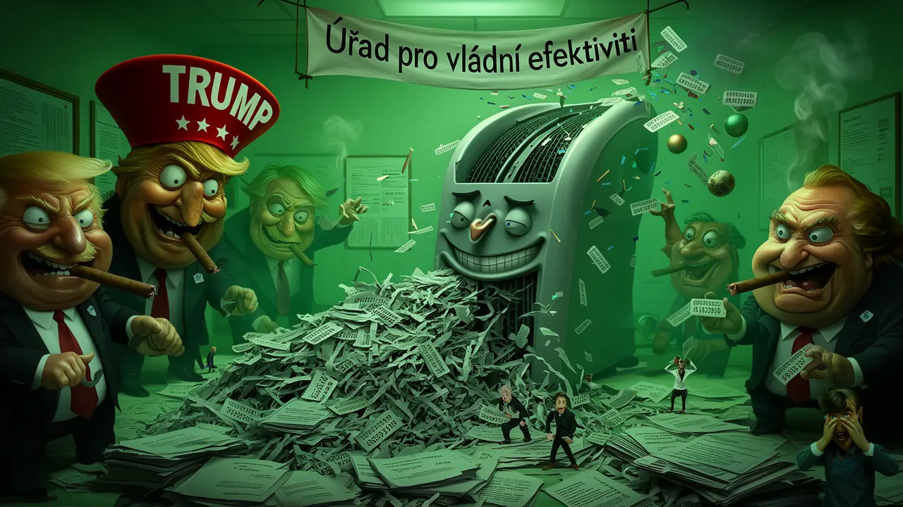 Cover art: Skandál v efektivním úřadě