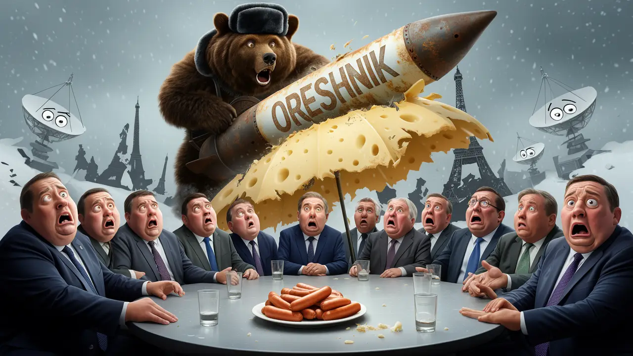 Cover art: Děravý deštník z Ruska