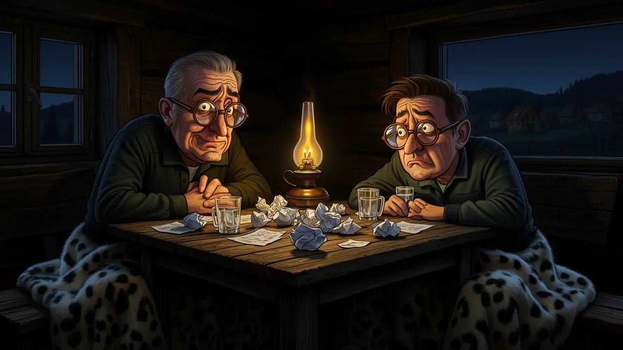 Cover art: Tajná noční porada v Českém ráji o osudu královny