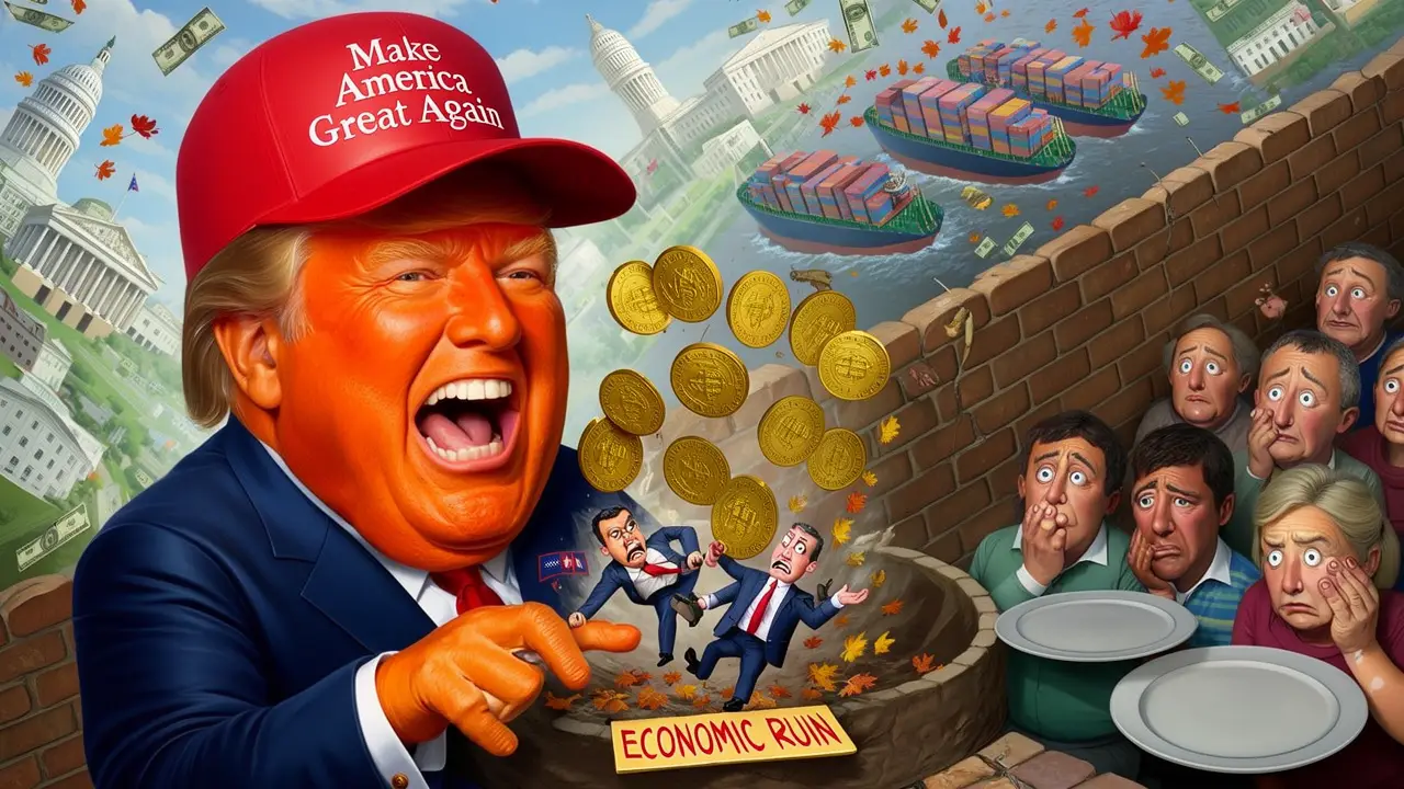 Cover art: Jak Donald Trump znovu hrozí cly a byznys se třese strachy