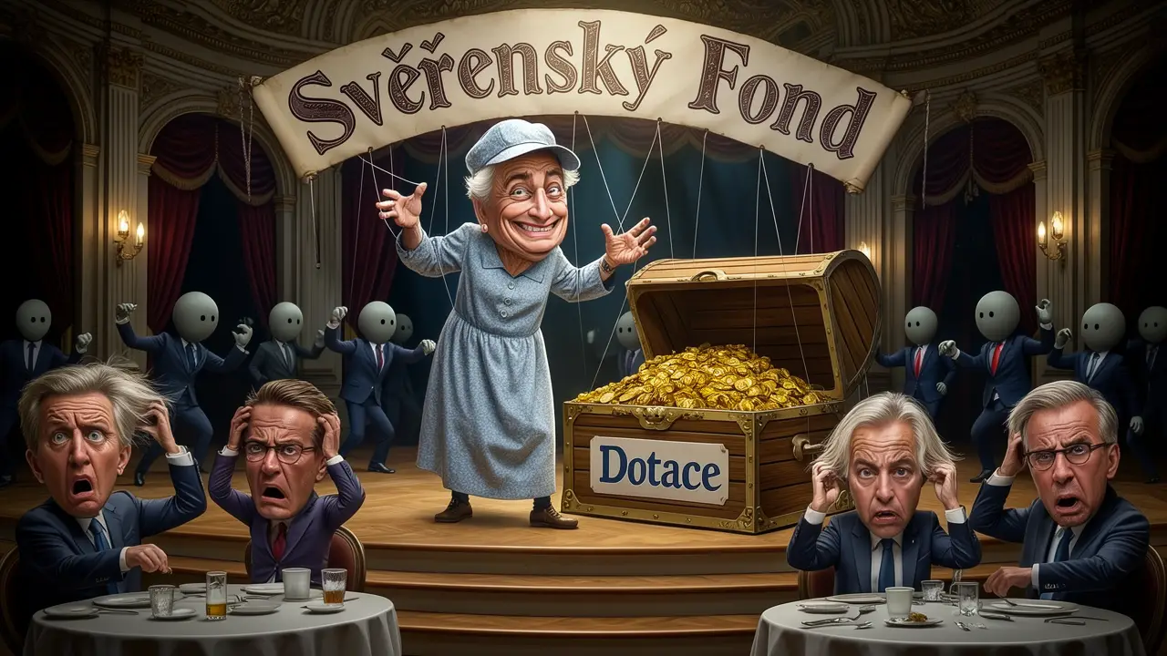 Cover art: Kouzelnický trik, kterému tleská jenom jeho vlastní tým