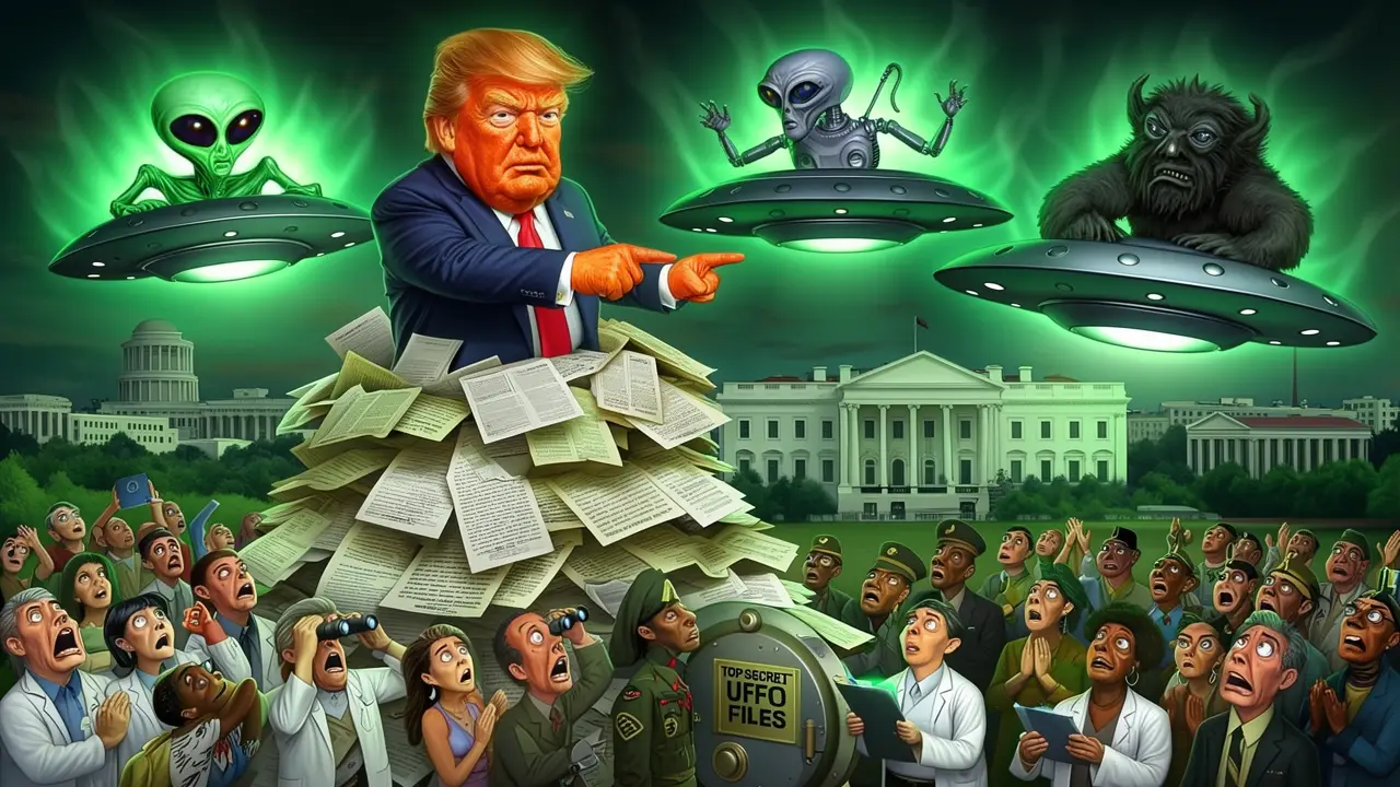 Cover art: Tajemství, které Donald Trump možná konečně prozradí všem
