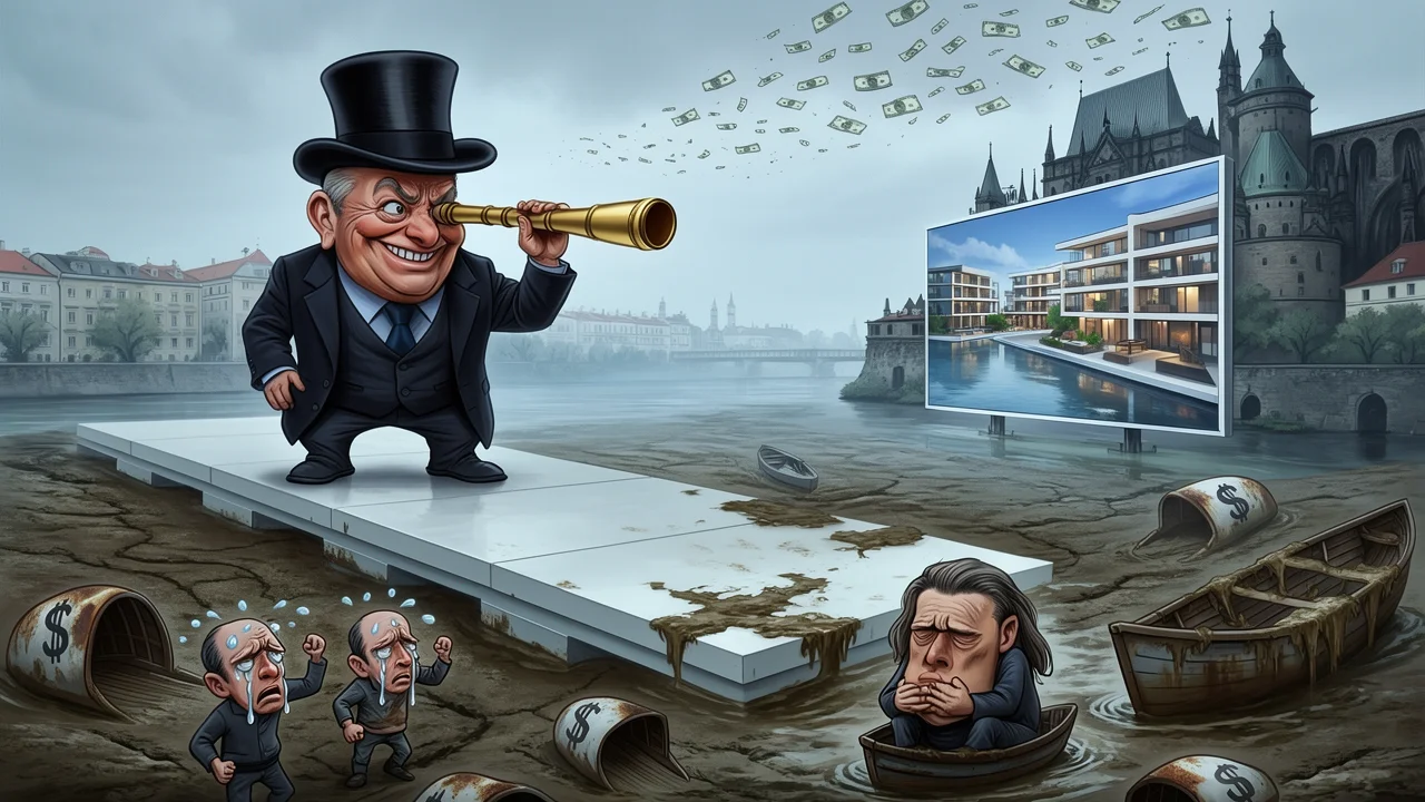 Cover art: Krásný výhled na vodu místo stovek pracovních míst