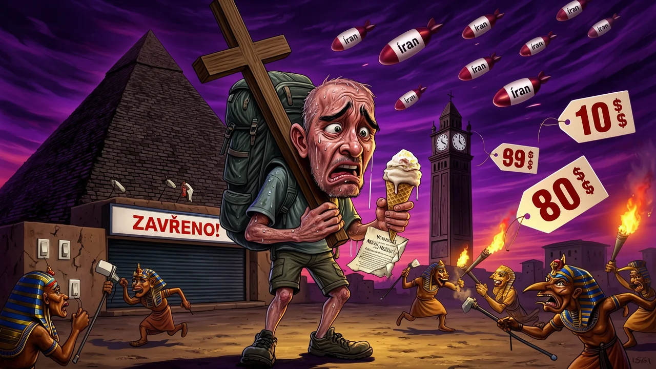 Cover art: Drahá válka v Íránu zhasíná egyptské bary