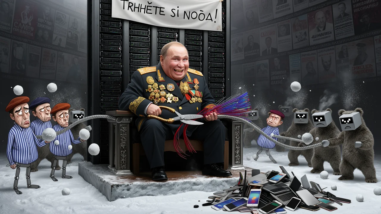 Cover art: Umělá inteligence pod zámkem a hodně sprostý vzkaz