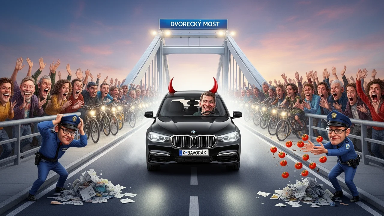 Cover art: Černý bavorák si zkrátil cestu i přes zákaz