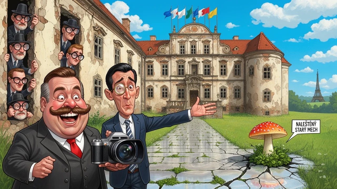 Cover art: Zámecká senzace na okraji mapy otevírá dveře