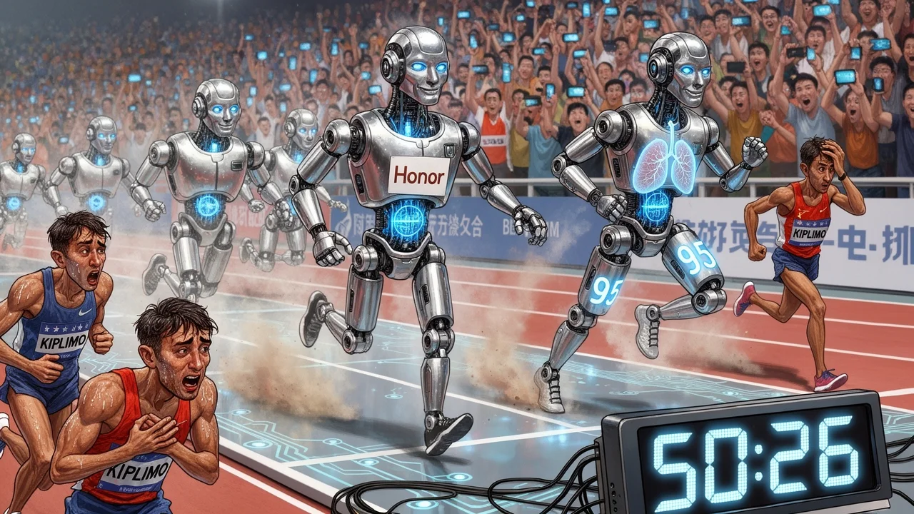 Cover art: Plechové nohy šlapou rychleji než lidský šampion