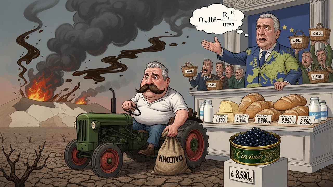 Cover art: Íránská krize na našem talíři aneb Kaviár za babku a