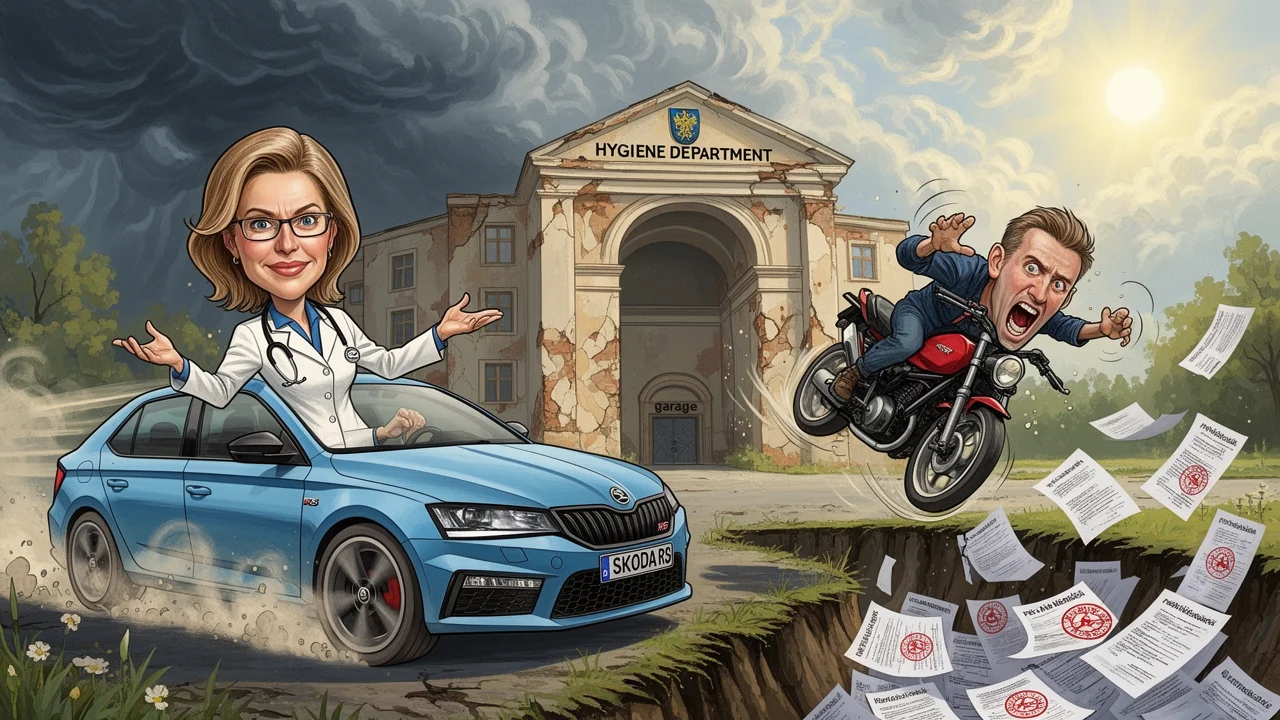 Cover art: Paní ředitelka a tajuplný kontakt, který se nikdy nestal