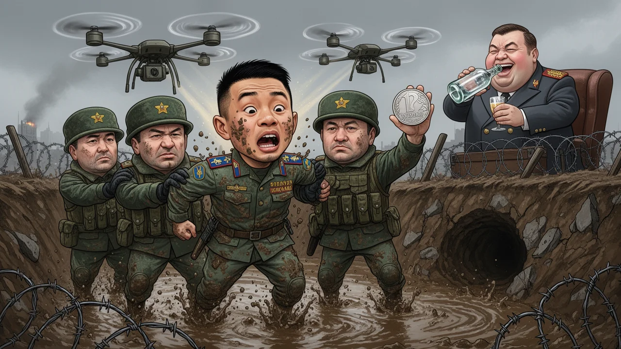 Cover art: Cizí žoldnéři na frontě jako snadná kořist pro drony