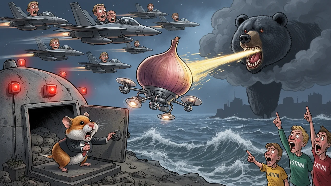 Cover art: Litevský vzdušný hokej aneb Když bzučí nebe nad Vilniusem