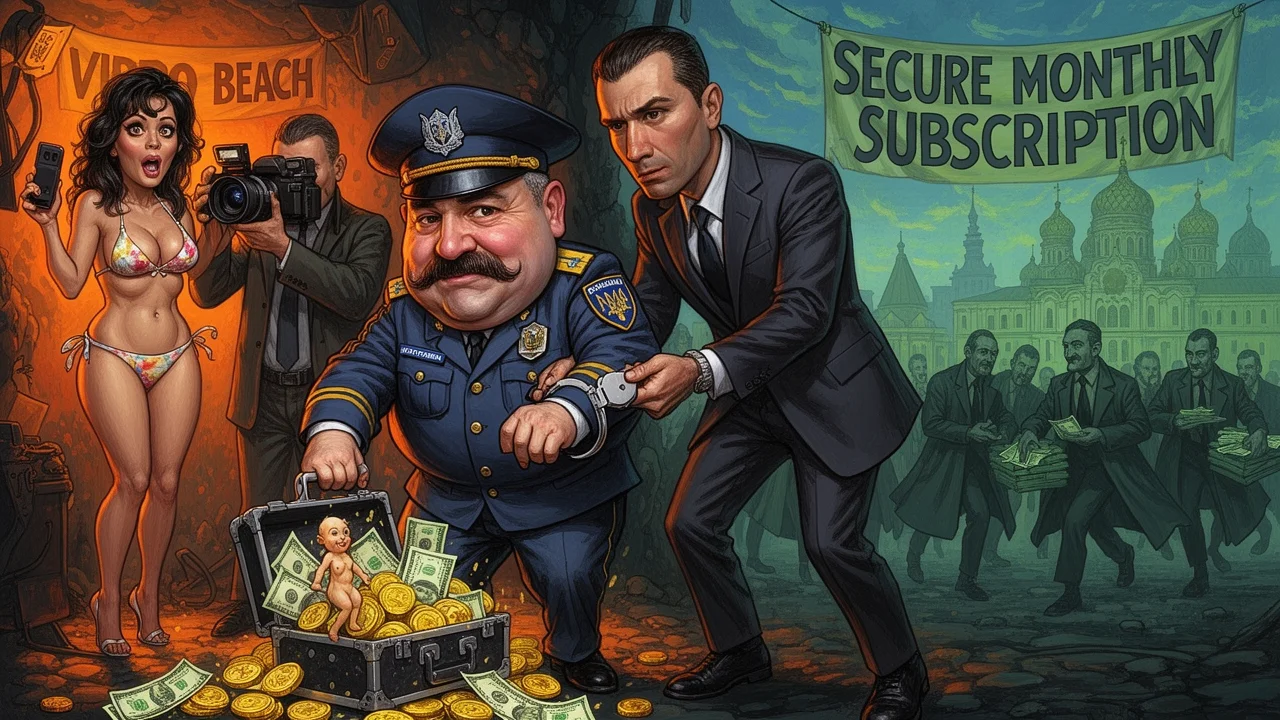 Cover art: Policajti v tísni aneb Když se hřeší za měsíční předplatné