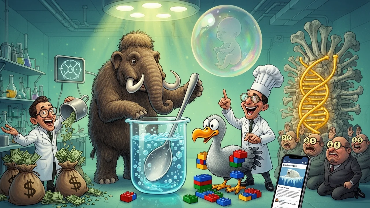 Cover art: Jak vzkřísit dodo ptáka a utratit miliardy