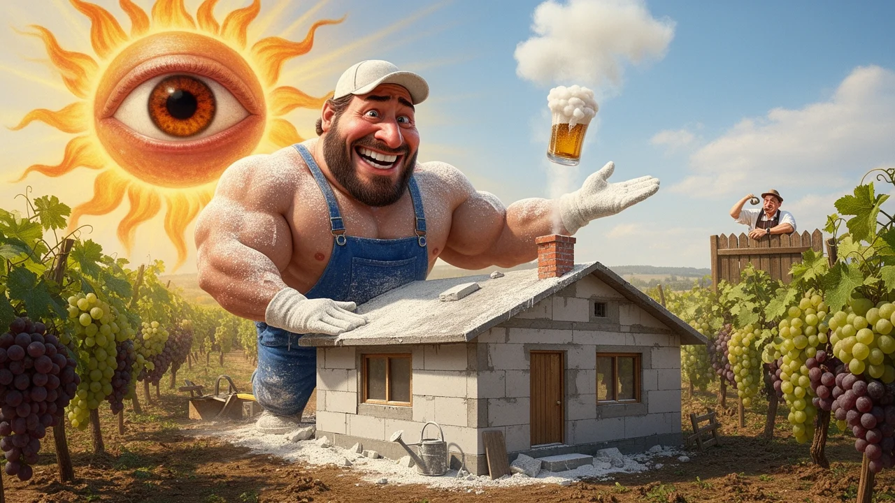 Cover art: Jak postavit snový dům na Slovácku a nepřijít o rozum