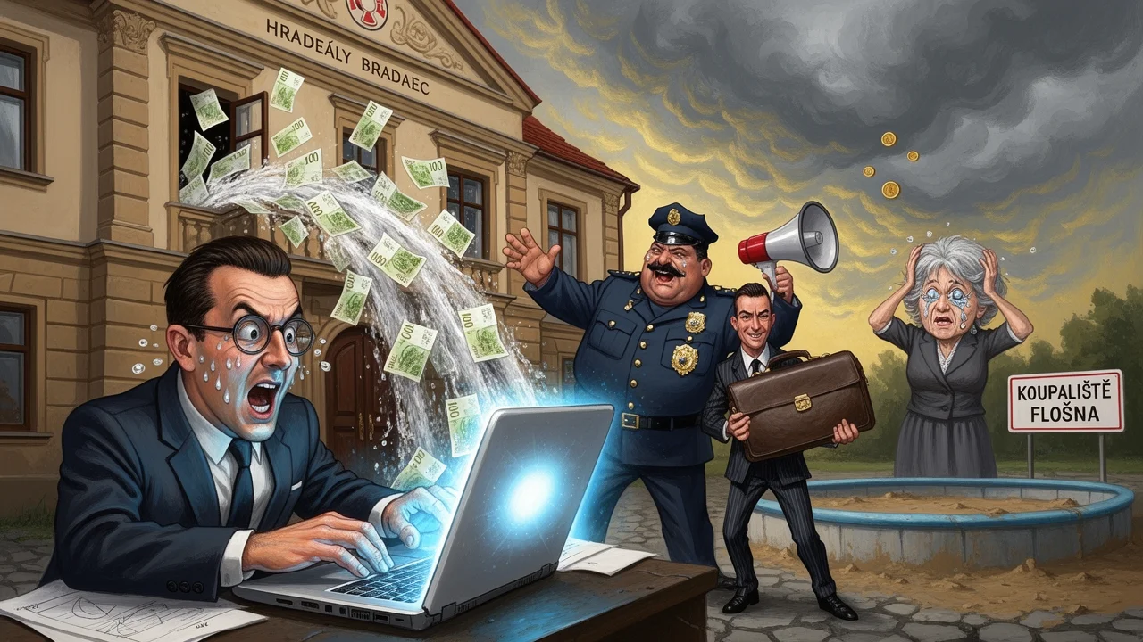 Cover art: Miliony z Hradce zmizely po jednom hloupém telefonu