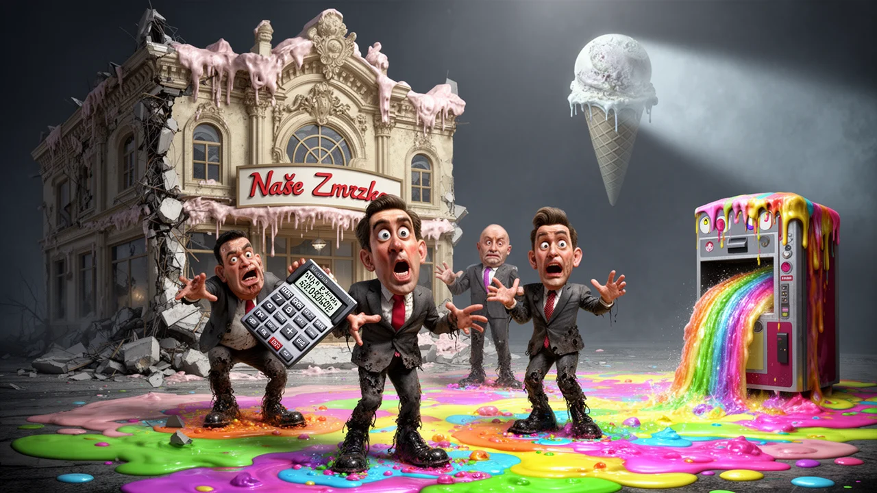 Cover art: Ambiciózní sladký sen roztál ve formě lepkavé louže